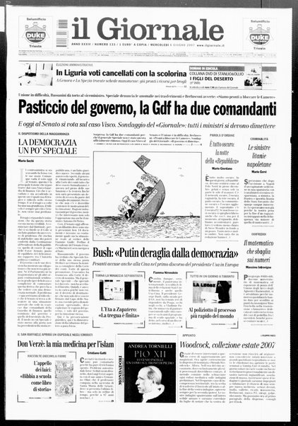 Il giornale : quotidiano del mattino